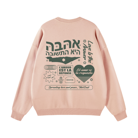 Love in all languages Crewneck Sweatshirt