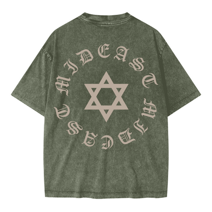 Mideast Israel Oversized Snow Wash