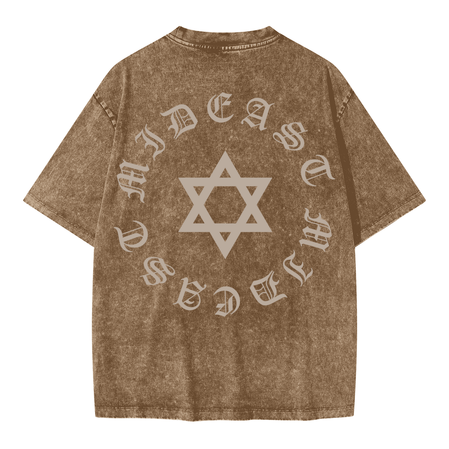 Mideast Israel Oversized Snow Wash