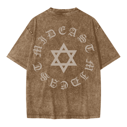Mideast Israel Oversized Snow Wash
