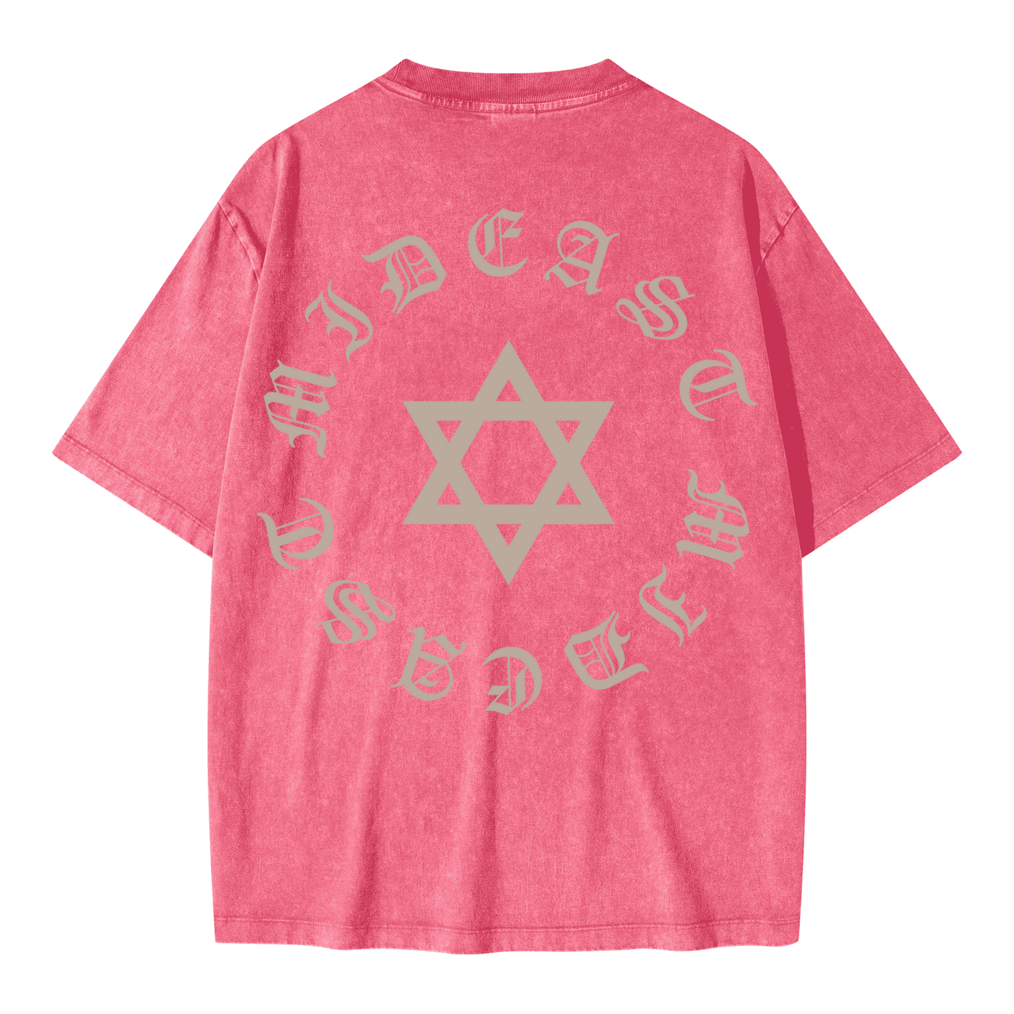 Mideast Israel Oversized Snow Wash