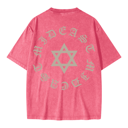 Mideast Israel Oversized Snow Wash