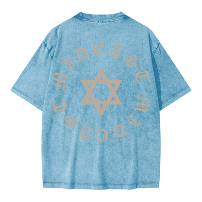 Mideast Israel Oversized Snow Wash