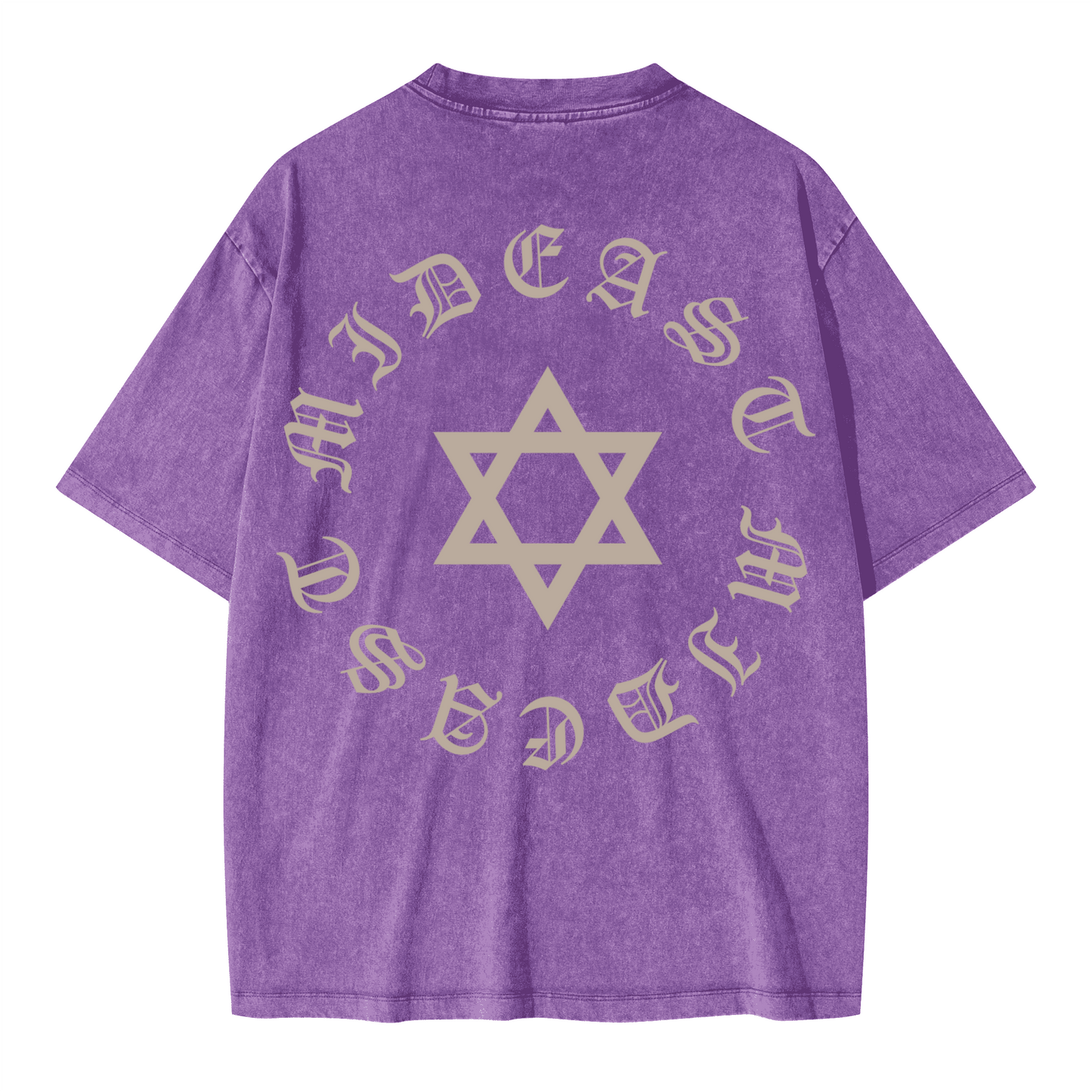 Mideast Israel Oversized Snow Wash