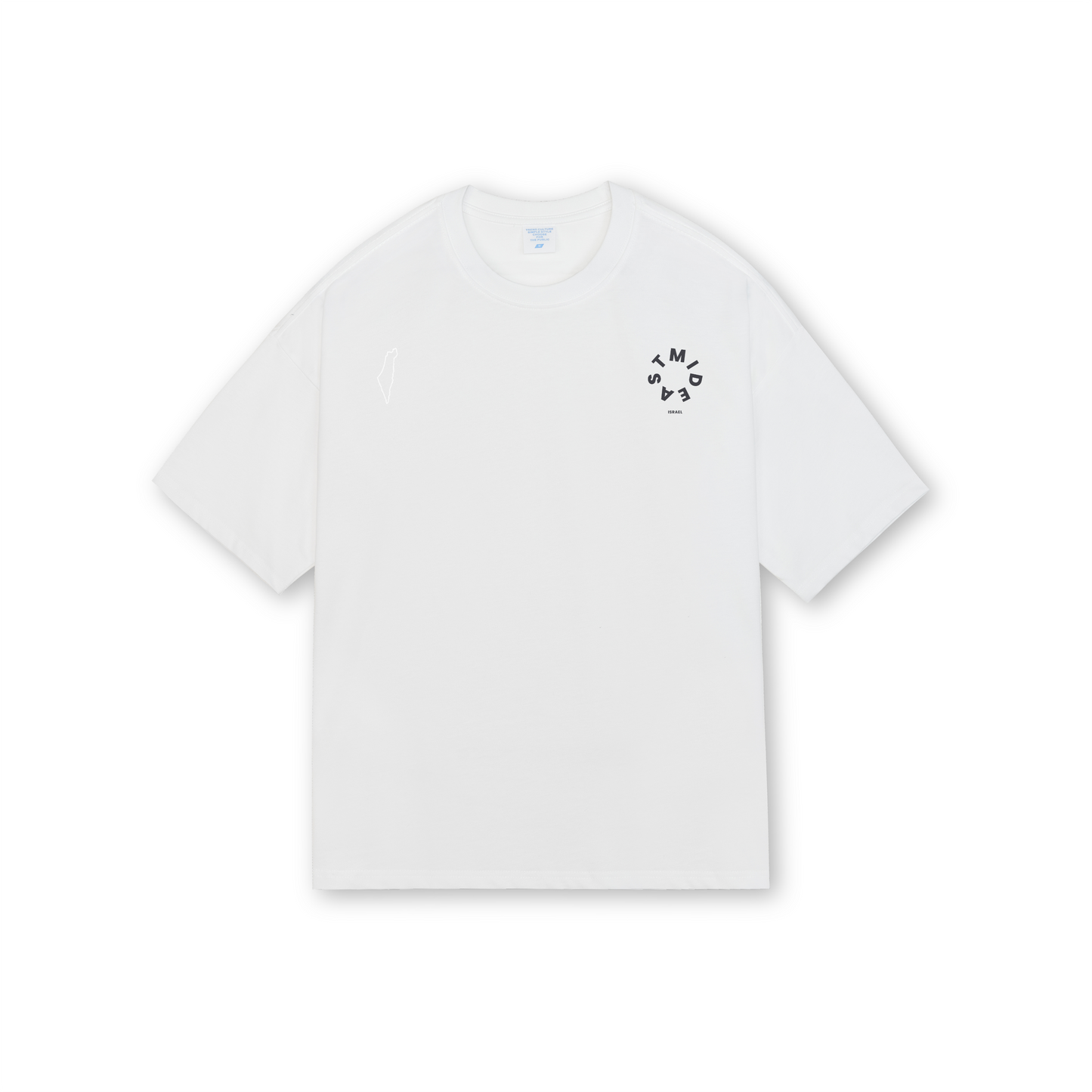 Israel Cities Drop Shoulders T-shirt