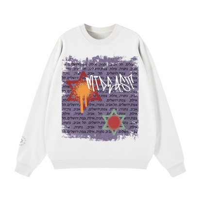 Cities crew neck front