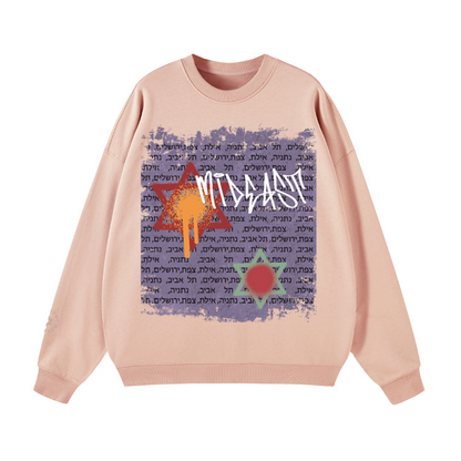 Cities crew neck front
