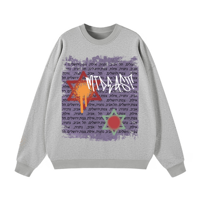Cities crew neck front