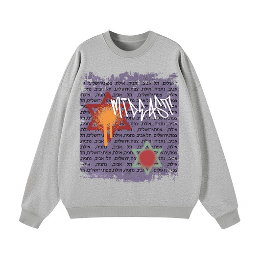 Cities crew neck front