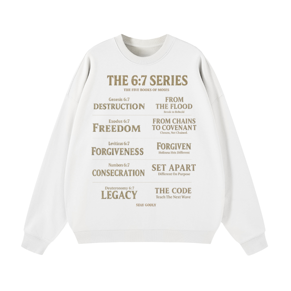 6-7 Limited Oversize Crewneck Sweatshirt