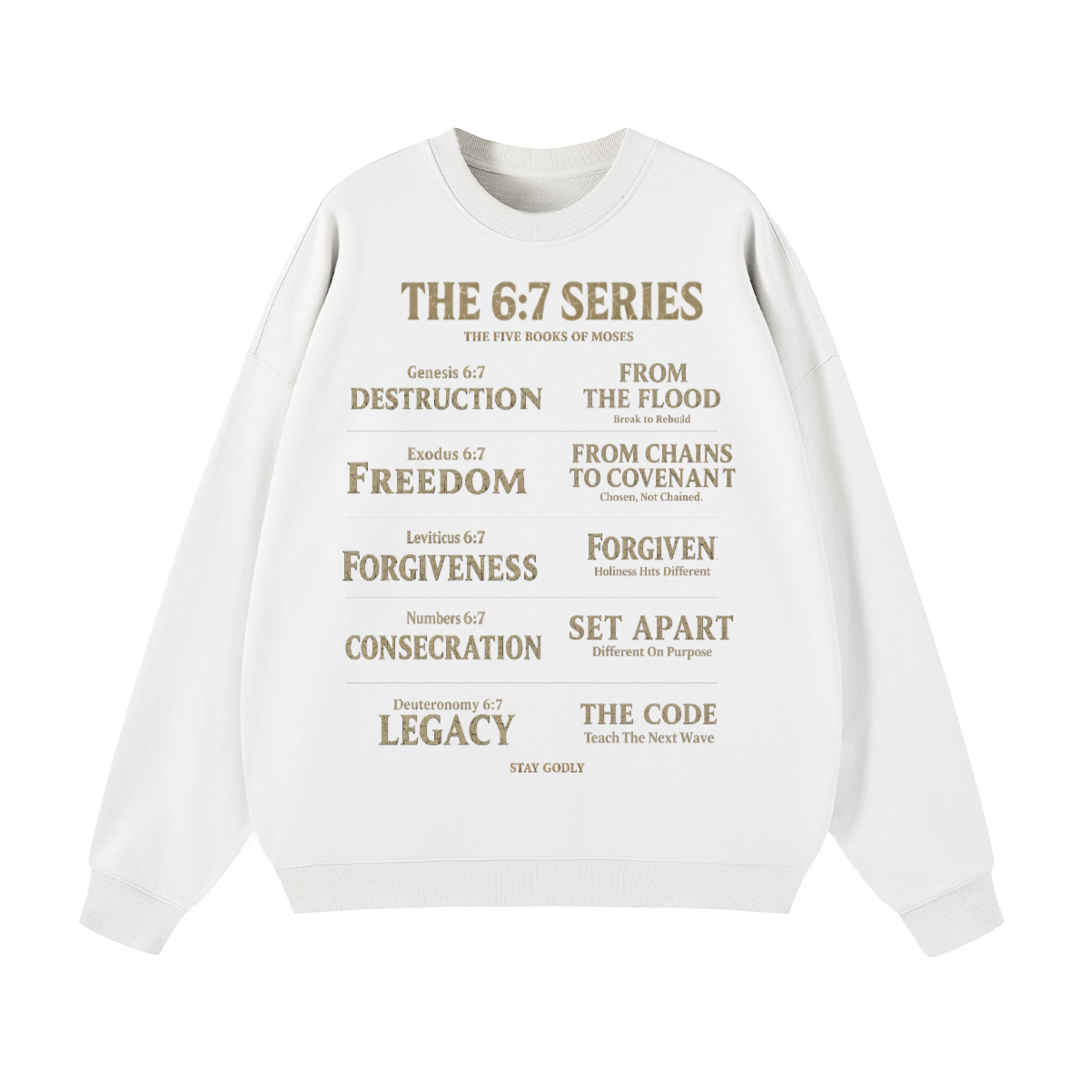 6-7 Limited Oversize Crewneck Sweatshirt
