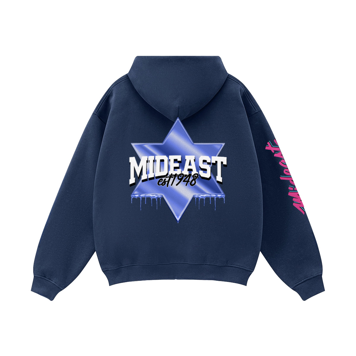 Mideast x Rooted Zip-up Oversized