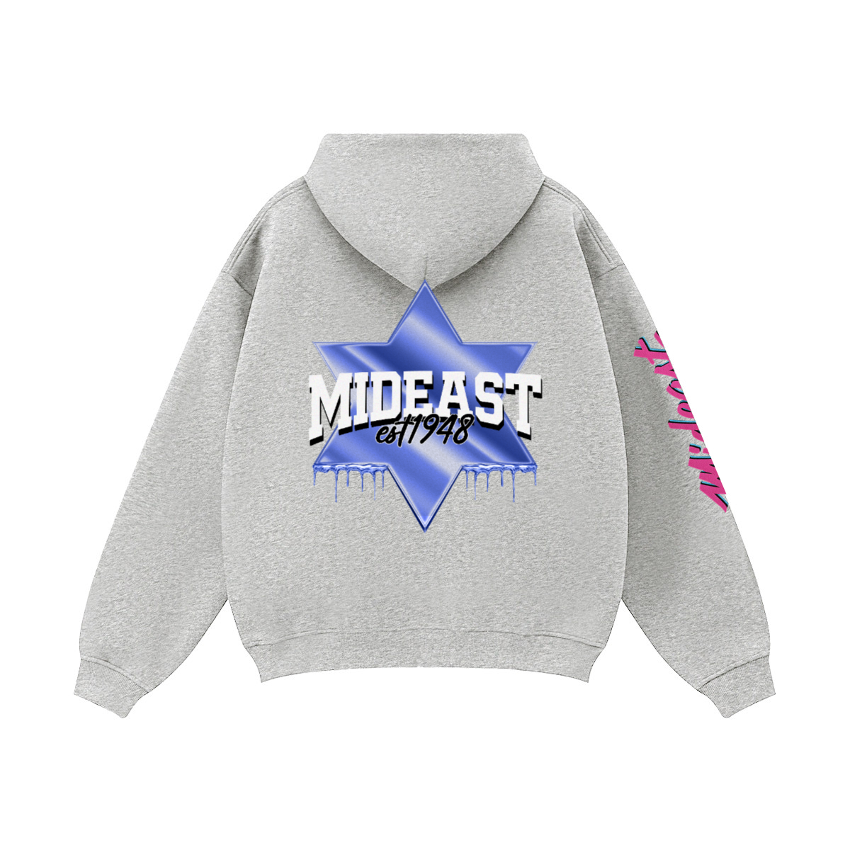 Mideast x Rooted Zip-up Oversized