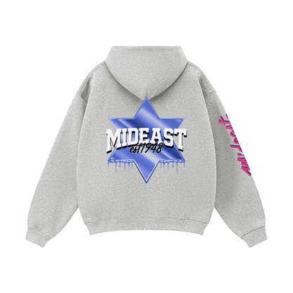 Mideast x Rooted Zip-up Oversized