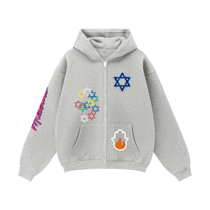 Mideast x Rooted Zip-up Oversized