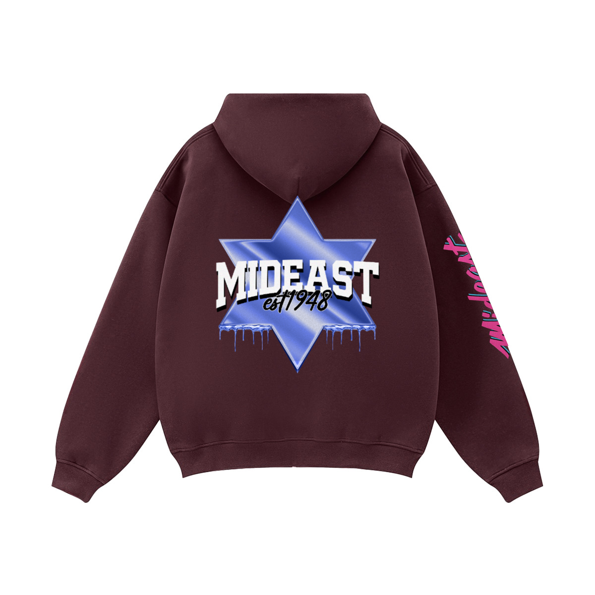Mideast x Rooted Zip-up Oversized