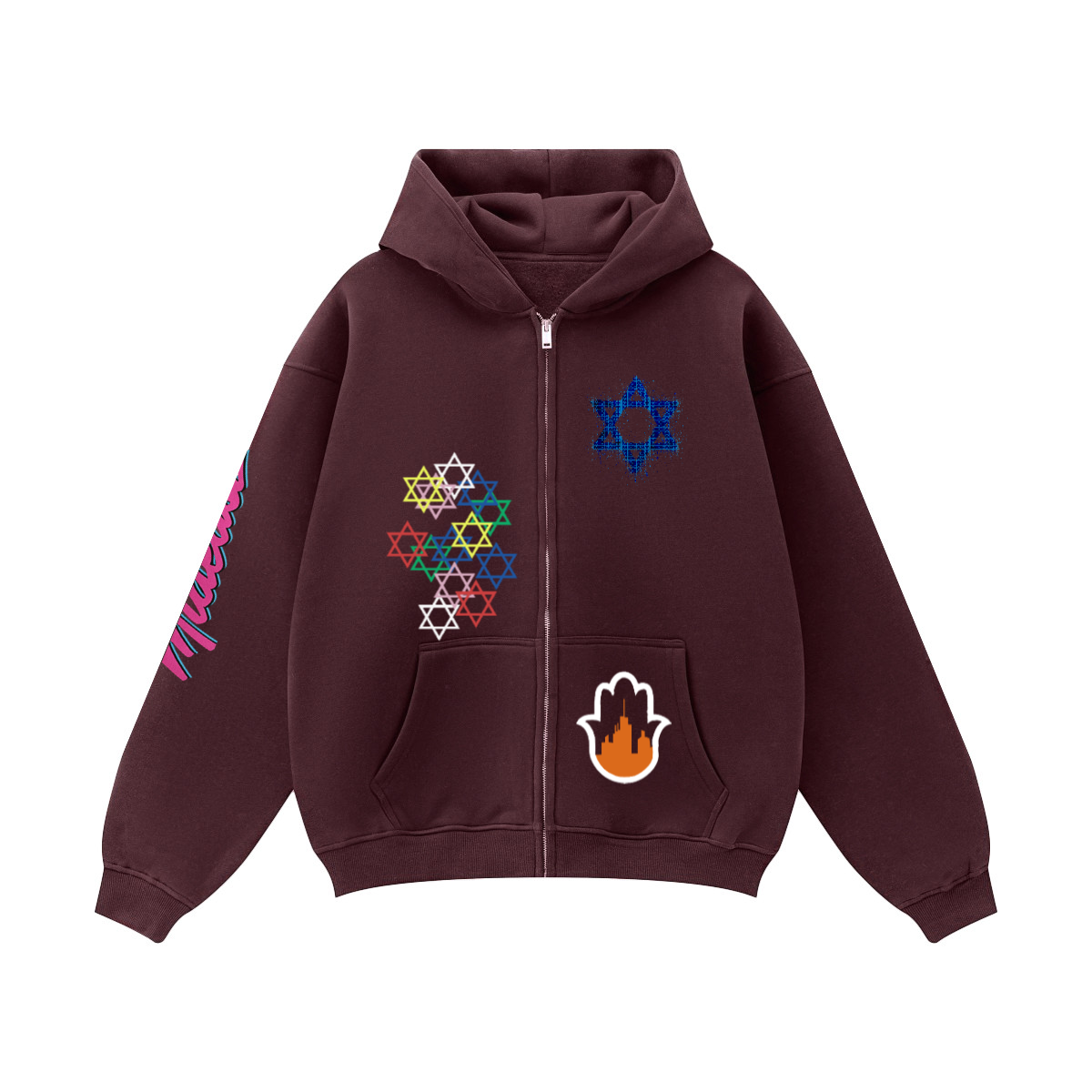 Mideast x Rooted Zip-up Oversized