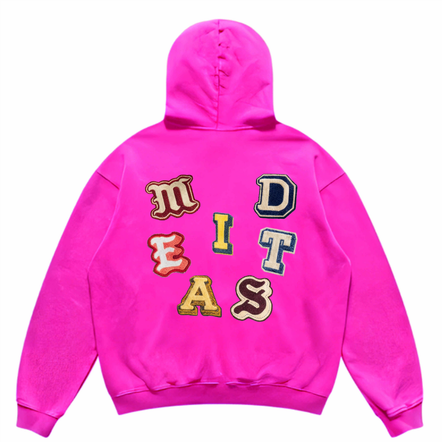 Mideast x Rooted Oversized Faded Hoodie