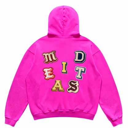 Mideast x Rooted Oversized Faded Hoodie