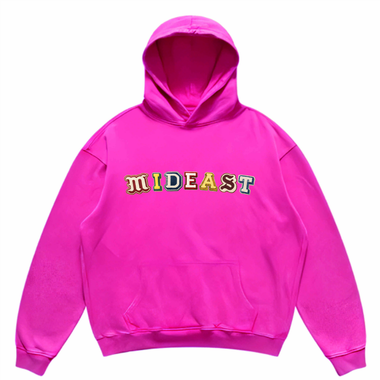 Mideast x Rooted Oversized Faded Hoodie