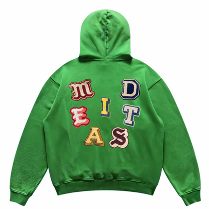 Mideast x Rooted Oversized Faded Hoodie