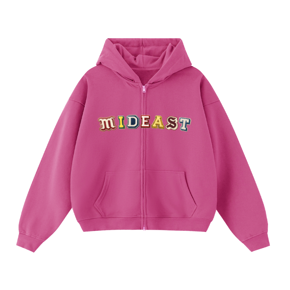 Mideast x Rooted Oversized Zip-up