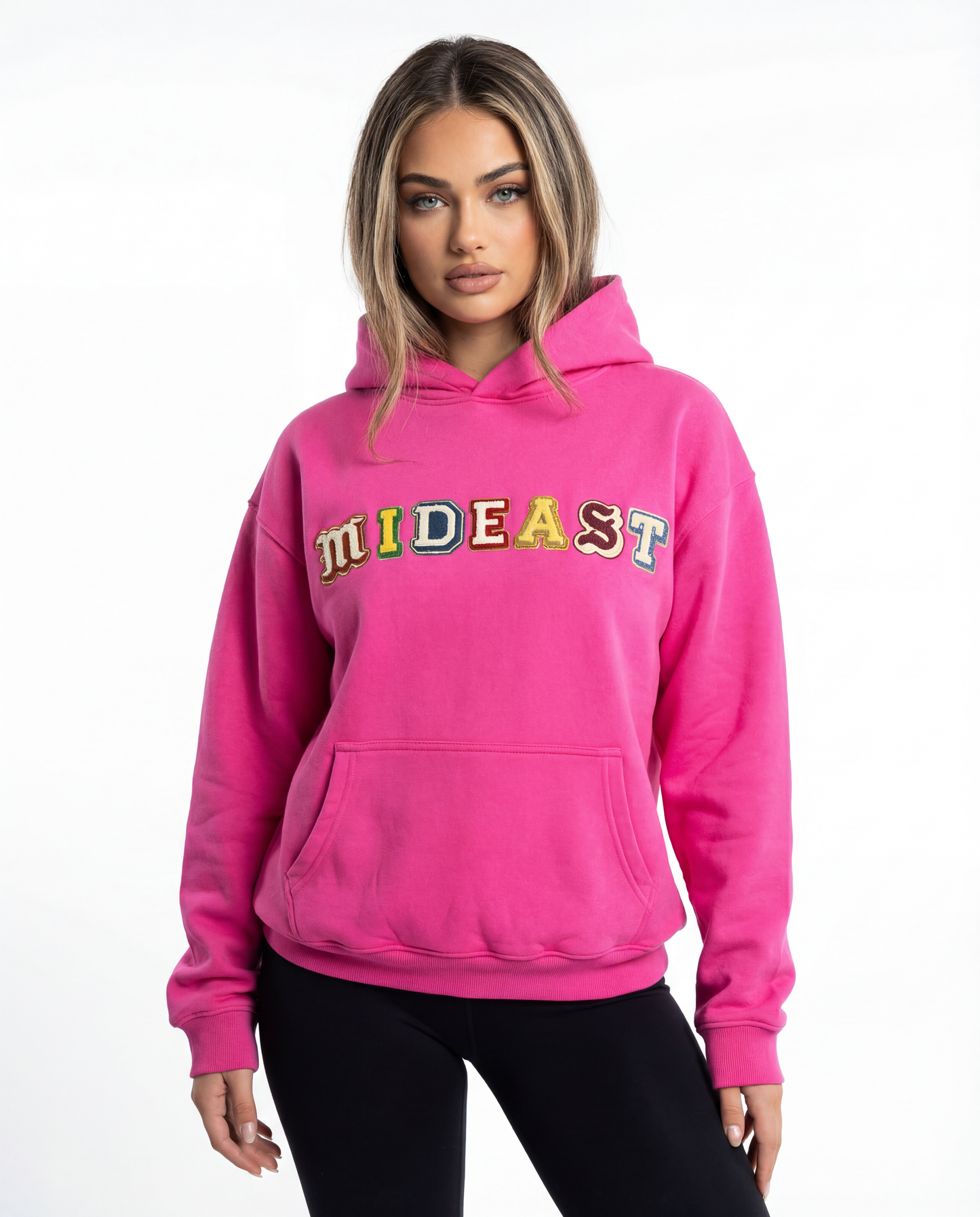 Mideast x Rooted Oversized Faded Hoodie