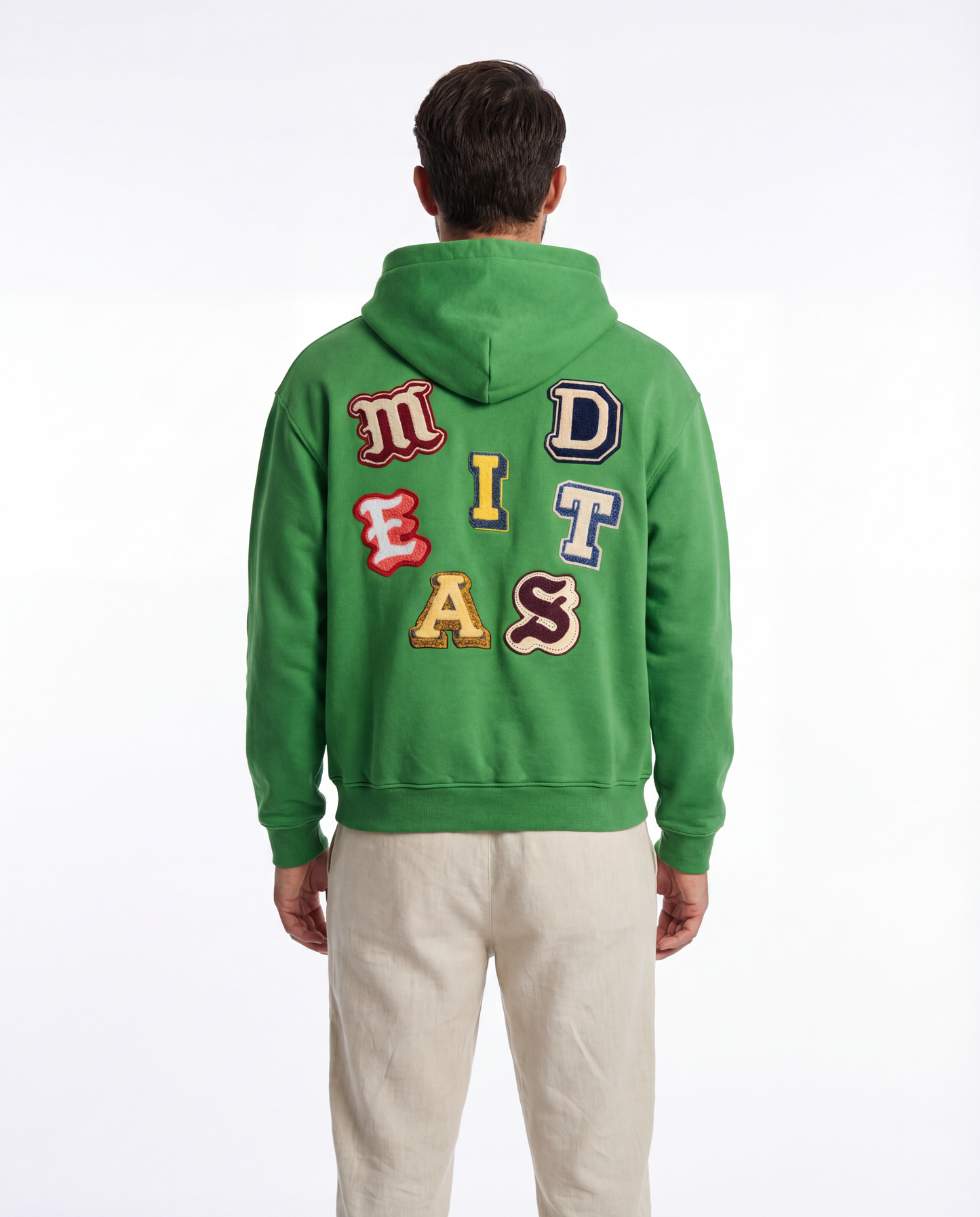 Mideast x Rooted Oversized Faded Hoodie