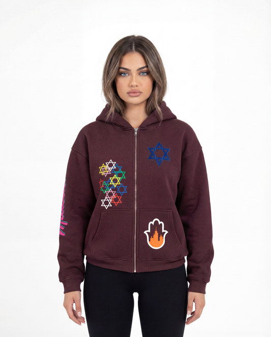 Mideast x Rooted Zip-up Oversized