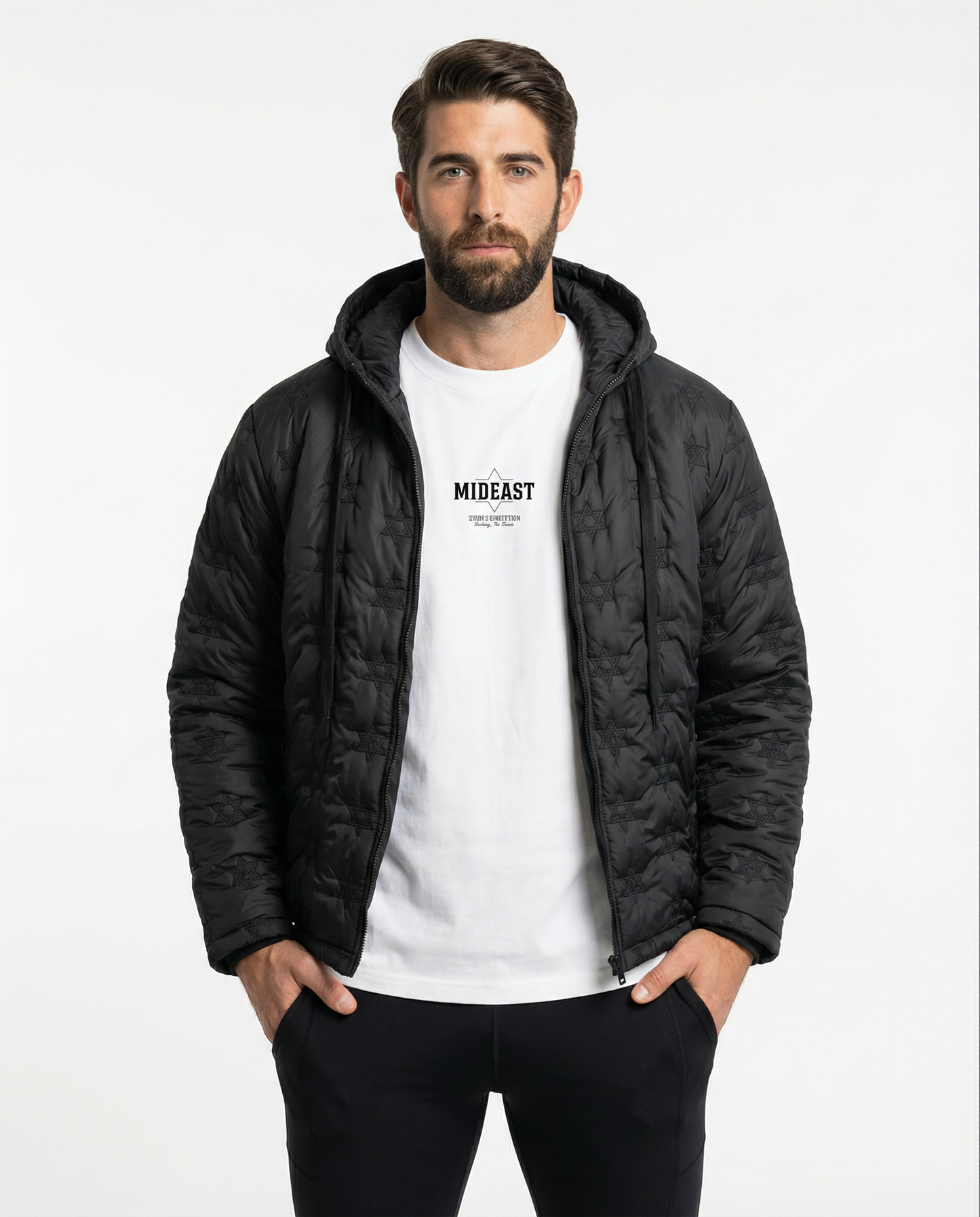 Mideast Star Puffer Jacket 10 Pieces LE