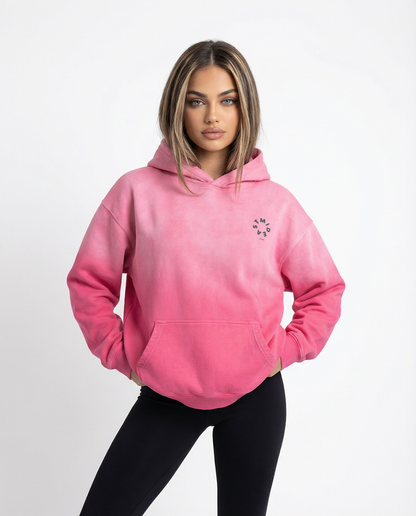 Jewish Star Sun Faded Hoodie